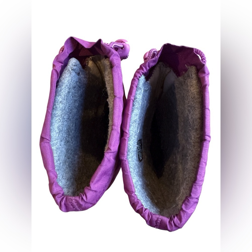L.L. Bean Kids Purple and Gray Boots - Picture 4 of 8